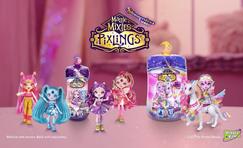 Enter the Shimmerverse of the Magic Mixies Pixlings!